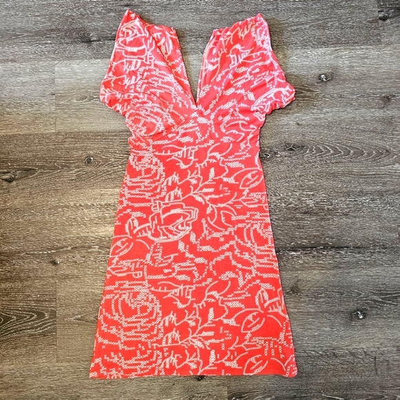 Wilster Coral Dress - Picture 1 of 3